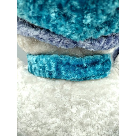 Snowman Christmas Plush Scarf and Gloves Carrot Like Nose Winter Holiday Decor - Picture 9 of 10